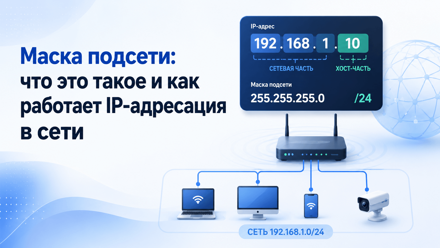 Маска подсети: что это такое и как работает IP-адресация в сети