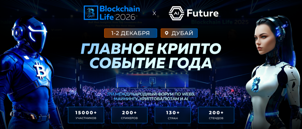 17-й международный Blockchain Life возвращается в Дубай 1-2 декабря