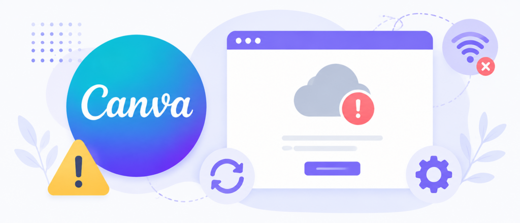 Почему Canva не работает: причины сбоев и способы восстановления доступа