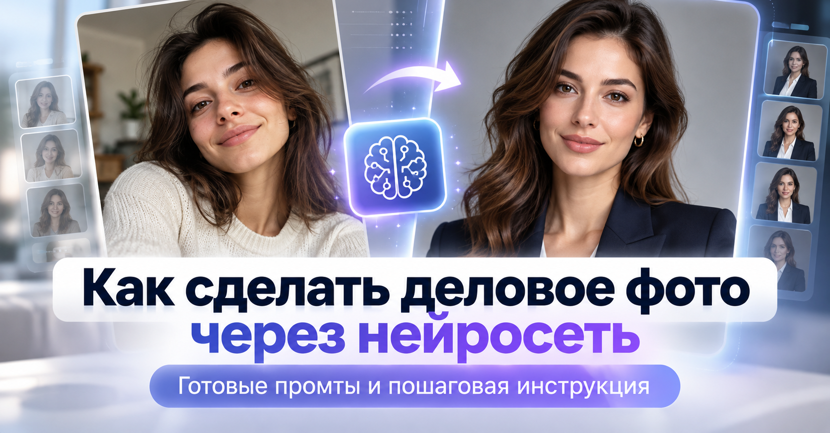 Как сделать деловое фото через нейросеть: готовые промты и пошаговая инструкция